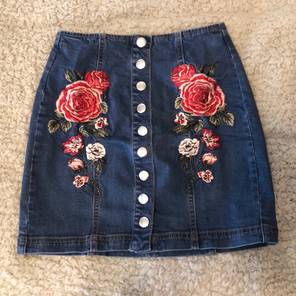 PACSUN Denim Skirt